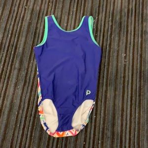 Plum practice wear leotard am